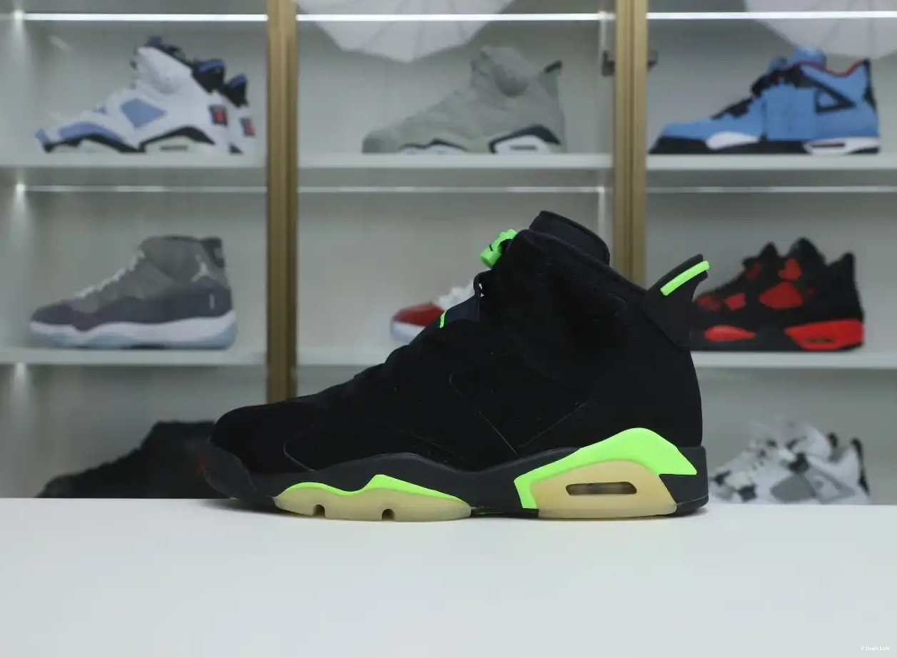 AIR 6 GREEN' JORDAN RETRO 'ELECTRIC 0522